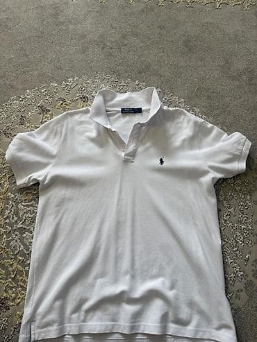 Белая мужская футболка-поло Polo Ralph Lauren - Бренд: Polo Ralph