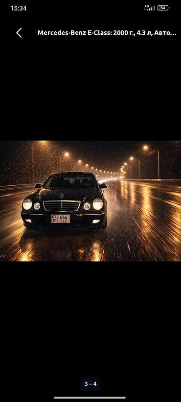 abs: Mercedes-Benz E-Class: 2001 г., 4.3 л, Автомат, Бензин, Седан — 1