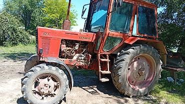 трактор 82 1: Трактор Беларус (МТЗ) 82.1, колёсный, красный. Основные — 2