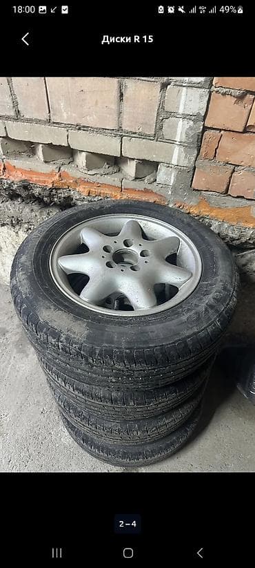 diski kg: Литые Диски R 15 Mercedes-Benz, Комплект, отверстий - 5 — 2