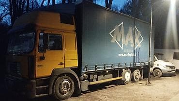 мерседес т 1: Тентованный грузовик MAN с боковой и верхней загрузкой - — 6