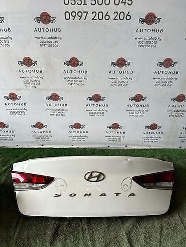 Автозапчасти: Крышка багажника Hyundai Sonata NEW RISE 2.0 L4NA 2018 (б/у) — 1
