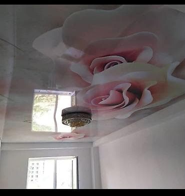 Натяжной потолок 3D потолки, Глянцевое, Матовое Гарантия, Бесплатная консультация, Бесплатный замер