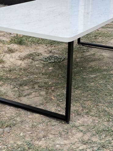 кухонный стол лофт: Буйрутма эмеректер, Конок бөлмөсү, Үстөл, Үстөл үстү — 2