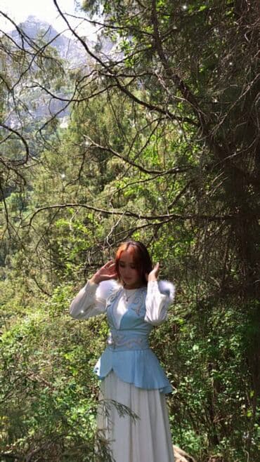 работа для девушек бишкек: Вечернее платье, Длинная модель, С рукавами, M — 2