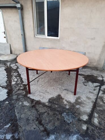 купить бу теннисный стол в бишкеке: Стол. Круглый — 3