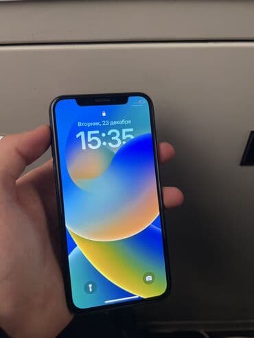 купить dark project: IPhone X, Б/у, 64 ГБ, Черный, Защитное стекло, Чехол, 100 % — 7