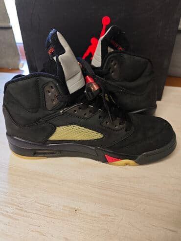 зимние жорданы: Мужские кроссовки, 43, Nike, Б/у, цвет - Черный — 4