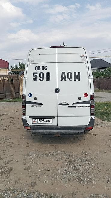 Унаа: Mercedes-Benz Sprinter 313 CDI, длинная база, высокий крыша, белый — 9