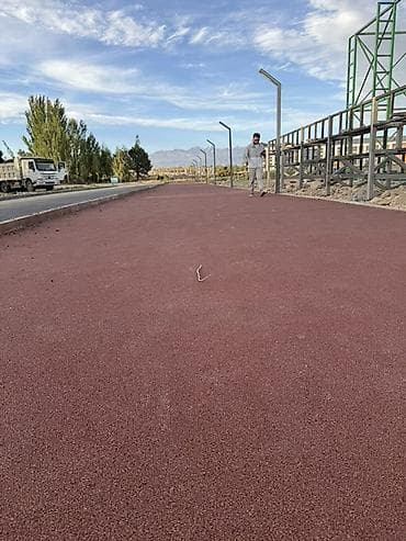 solutions upper: Резиновое покрытие для беговых и пешеходных дорожек - Материал — 2