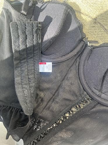 пояса для чулок: Кружевной корсет-бюстье с подвязками для чулок ни разу не одет остатки — 6