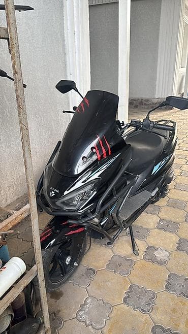 кроссовый мото: Скутер DUL DUL (класс 125/150 см³, вариатор) - Современный городской — 8