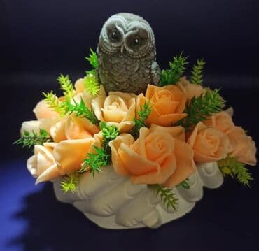 букеты из мыла: Сувенирное мыло. Собачка - вес мыла 61 гр. размер 5*6 см. - 200 — 7