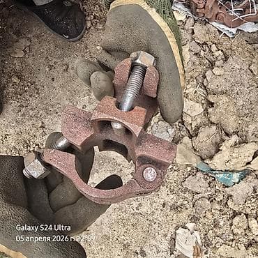 Строительные комплектующие для лесов и крепежа. - Хомуты для at lalafo.kg Строительные комплектующие для лесов и крепежа. - Хомуты для