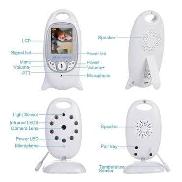 купить детский мотоцикл на аккумуляторе бу: Видеоняня радионяня baby monitor vb601 ночное видение и термометр — 4