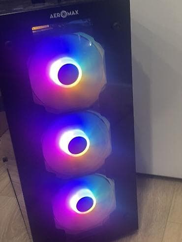 display: Игровой ПК в корпусе Aeromax с адресной RGB‑подсветкой (три — 1