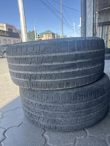 шины и диск: Шины 275 / 45 / R 21, Лето, Б/у, Continental — 3