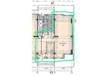 Продажа офисов 131 м², С ремонтом, Многоэтажное здание, 1 этаж