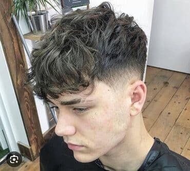 кресло барбер: Чач тарач, Чач жасамы, Түздөтүү, Моделдик чач кыркуулар, Акысыз чач кыркуу — 6