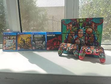 Видео оюндар жана приставкалар: Прадаём ps4 fat в хорошем состоянии-качестве.Оригинальная — 2