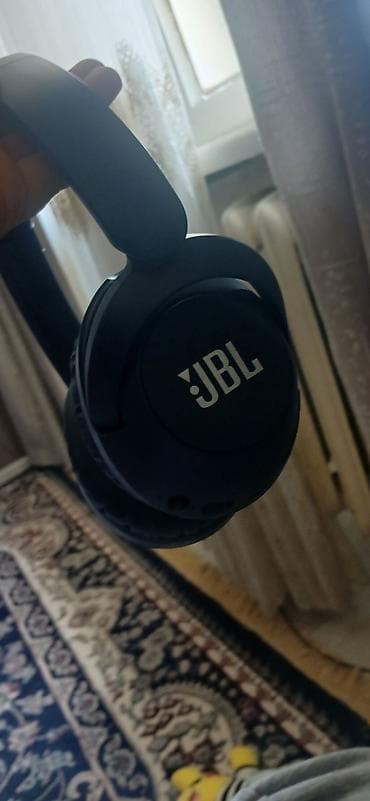 колонка с микрофоном большая: Беспроводные накладные наушники, JBL — 1