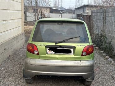 авто в рассрочку без банка без первоначального взноса в бишкеке: Daewoo Matiz: 2004 г., Механика — 4