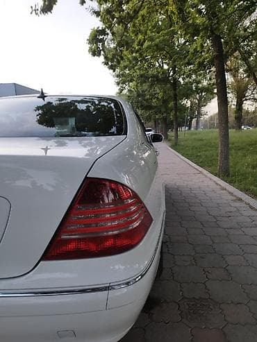 Mercedes-Benz S-Class: 2003 г., 3.7 л, Автомат, Бензин, Седан