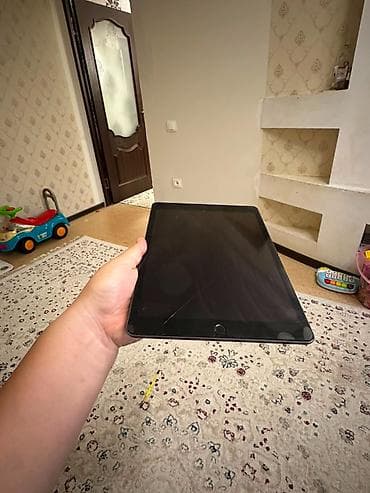 ips 24: Планшет, Apple, память 32 ГБ, 10" - 11", Wi-Fi, Б/у, Классический цвет - Серый — 7