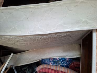 матрас на кровать цена: Спальный матрас, Б/у, Двуспальный, Пружинный, Жаккард, Матрасы средней жесткости — 1