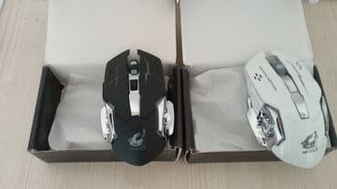 wireless mouse: Мышки беспроводные, перезаряжаемые. Игровые, с переливающийся — 4