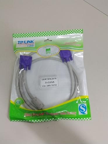Кабель VGA (SVGA) 15-pin, 1.5 м - Тип: компьютерный кабель VGA–VGA lalafo.kg да Кабель VGA (SVGA) 15-pin, 1.5 м - Тип: компьютерный кабель VGA–VGA