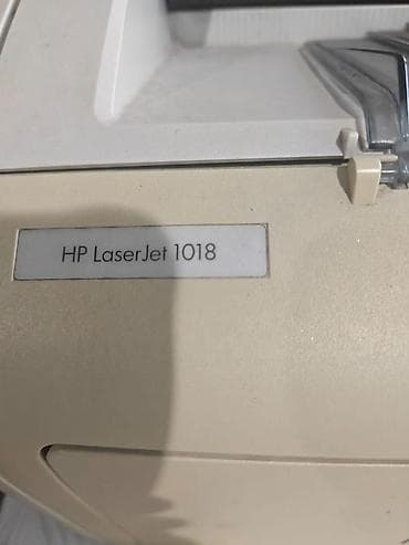 ми принтер: HP LaserJet 1018 — монохромный лазерный принтер формата A4. Основные — 1