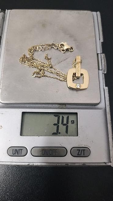Личные вещи: Подвеска с цепочкой BVLGARI 585пр.45 см. - Материал: золото жёлтого — 2