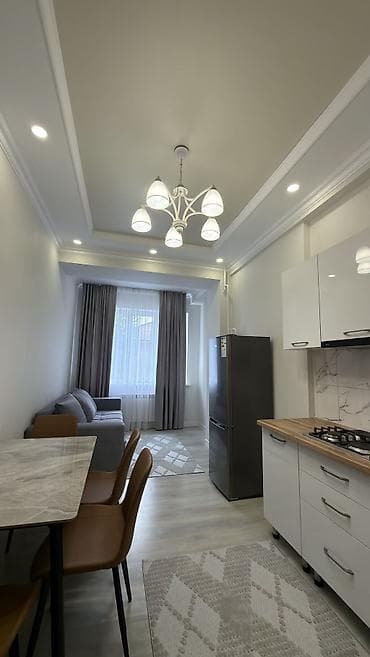 red centr: 1 комната, 46 м², Элитка, 2 этаж, Евроремонт — 3