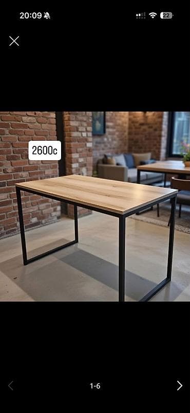 столы гостевые: Акция ❗❗❗СТОЛЫ в стилде лофт по оптовой цене 2600💥сом 
75 — 1