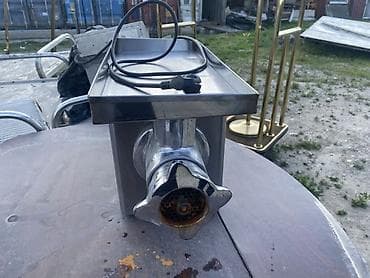 промышленный тестомес: Промышленная электрическая мясорубка из нержавеющей стали Описание: - — 2