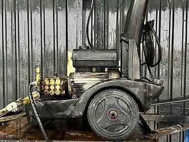 Промышленная мойка высокого давления на тележке - Электродвигатель с