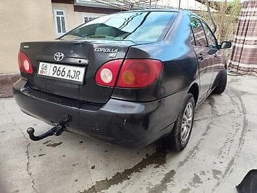 e39 е39: Toyota Corolla: 2003 г., 1.8 л, Автомат, Бензин, Седан — 1