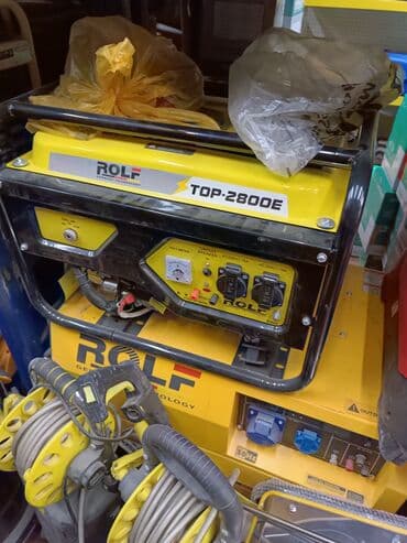 пассивное сетевое оборудование 6: Бензиновые генераторы ROLF (серия TOP) Описание: - Линейка переносных — 4