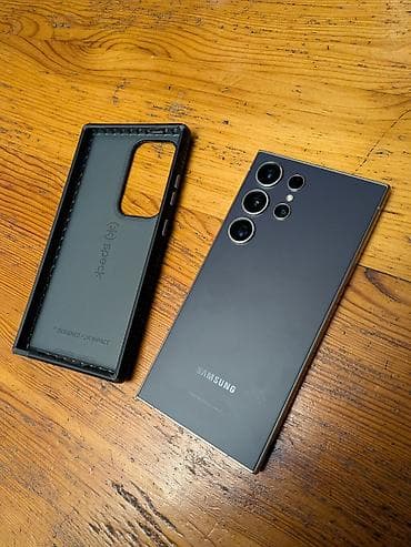 s 63: Samsung Galaxy S24 Ultra, Б/у, 256 ГБ, цвет - Фиолетовый, 1 SIM, eSIM — 4