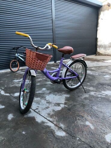 велосипед рассрочка: Детский велосипед, 2-колесный, 6 - 9 лет, Для девочки, Б/у — 1