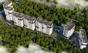 аренда дома на сутки бишкек: 2 комнаты, 74 м², Элитка, 11 этаж, ПСО (под самоотделку) — 1