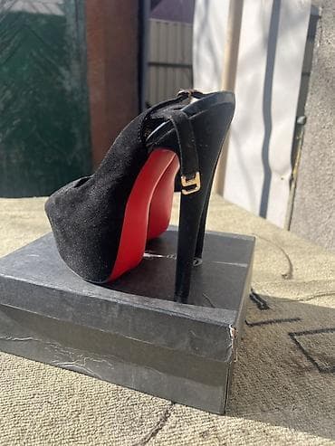 Сапоги: Женские туфли-ботильоны на высоком каблуке Princessa Adalina 37 размер — 1