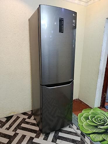 купить морозильные камеры бу: Холодильник LG, Б/у, Двухкамерный, No frost, 60 * 195 * 60 — 2