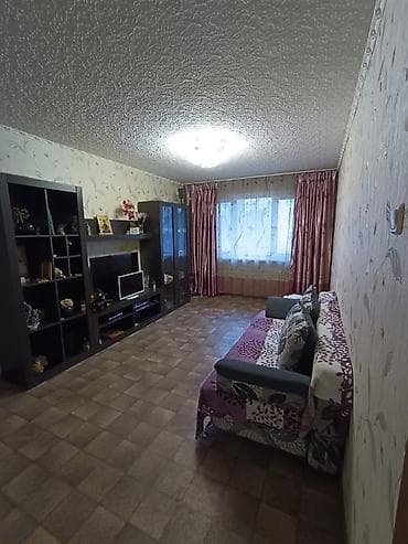 4микрорайон: 3 комнаты, 58 м², 104 серия, 1 этаж, Косметический ремонт — 5