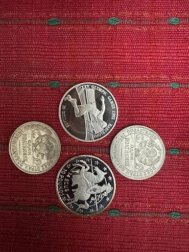 вазы ссср: 2 полтинника 1924 года «молотобоец» серебро 0.900 проба, 2 монеты — 2