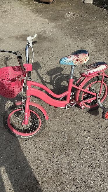 Детские велосипеды: Детский велосипед, 2-колесный, 4 - 6 лет, Для девочки, Б/у — 1