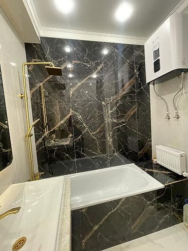 osh flat: 3 комнаты, 73 м², Асанбай мкр Элитка, 14 этаж, Дизайнерский ремонт — 10