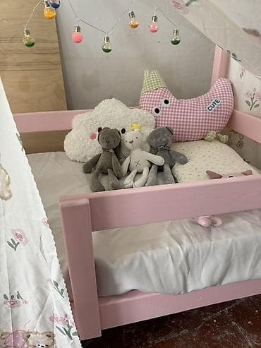 человек паук игрушки: Детская односпальная кровать, Новый, Для девочки, С бортиком, Дерево, Самовывоз, Платная доставка — 5