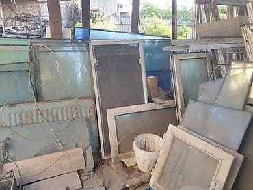 solutions elementary: Окна пластиковые, разных размеров. б/у — комплектом или поштучно - — 4